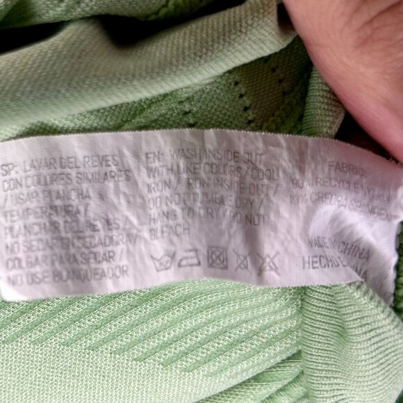 Alphalete Ozone High Neck Tee Athletic Long Sleeve T-Shirt Size XS - Picture 6 of 7